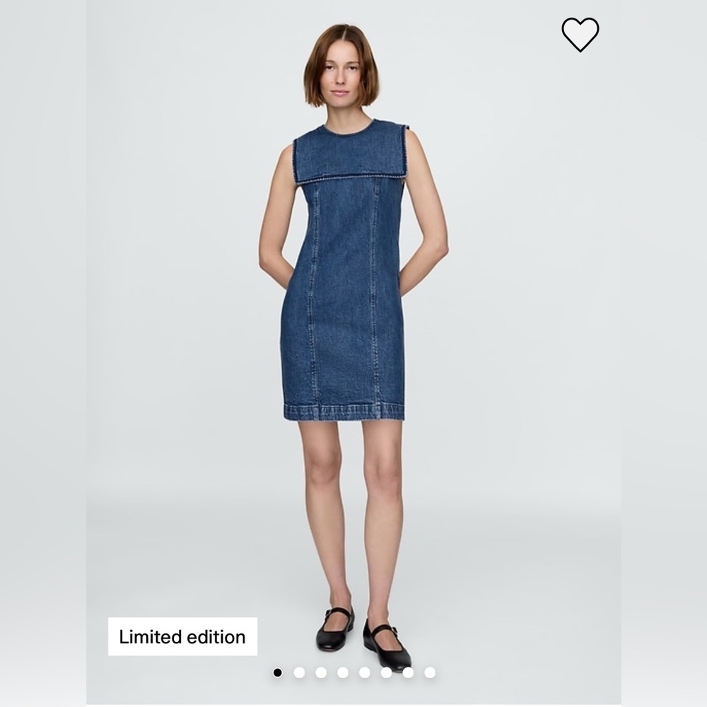 Gap x Dôen Denim Mini Sailor Dress